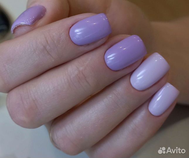 Маникюр комбинированный