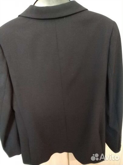 Пиджак синий школьный рост 140