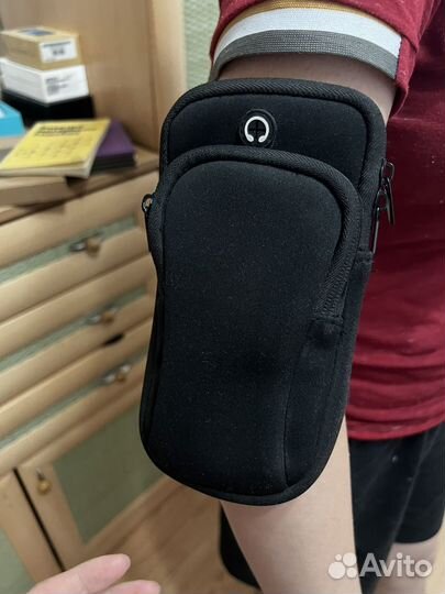 Спортивный чехол держатель для телефона на руку