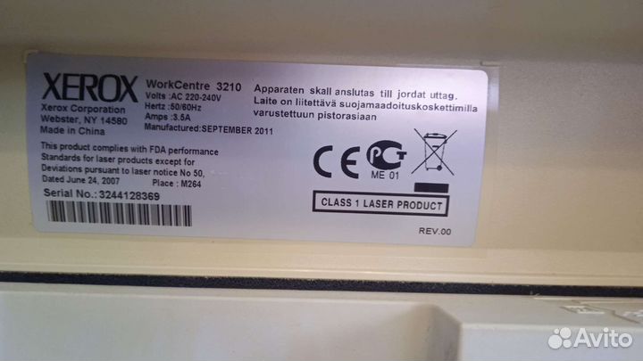 Мфу xerox 3210