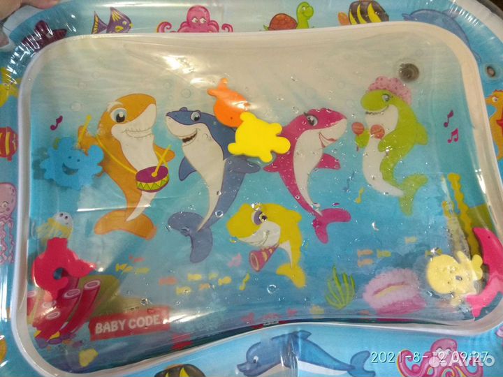 Развивающий водный коврик