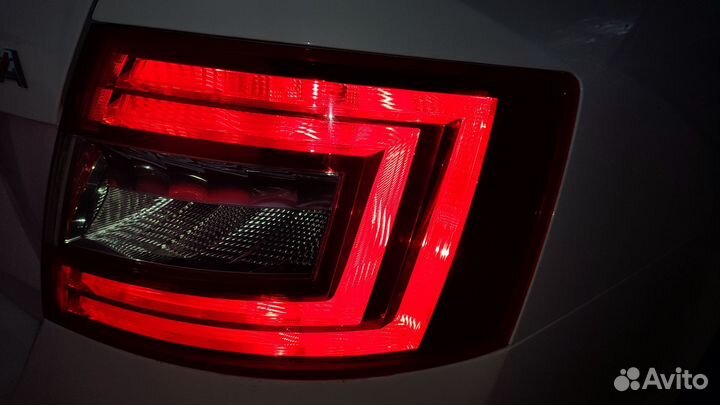 Фара задняя octavia a7