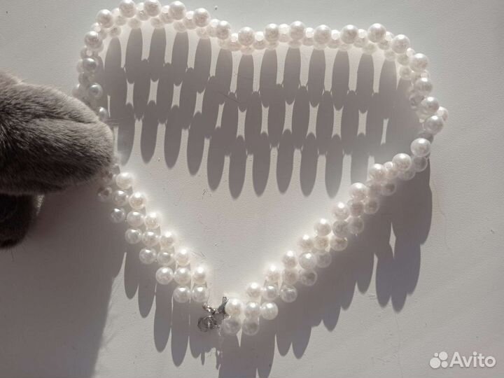 Чокер из жемчуга