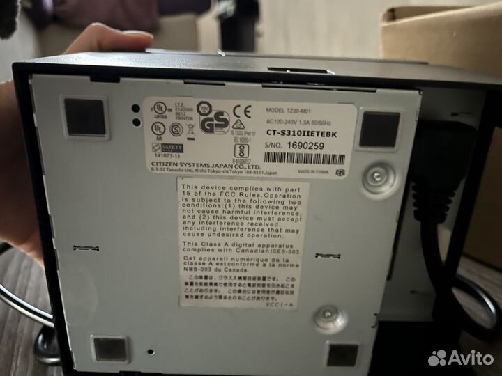 Чековый термо принтер