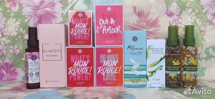 Парфюмерия yves rocher женские