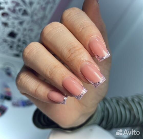 Маникюр наращивание