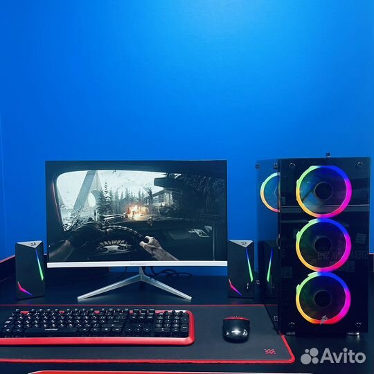 Игровой Компьютер Core i5 3470 8Gb RX 6400 4Gb