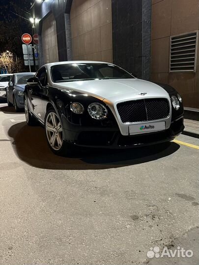 Bentley Continental GT 4.0 AT, 2013, 73 013 км