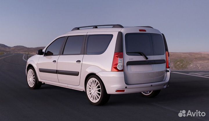 Рейлинги апс на крышу LADA largus 2021-н.в