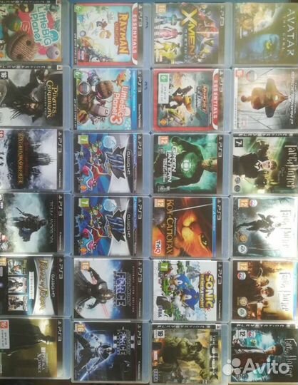 Диски игры ps3 гонки драки спорт симуляторы
