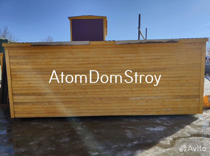 Бытовка металлическая хоз блок / С гарантией