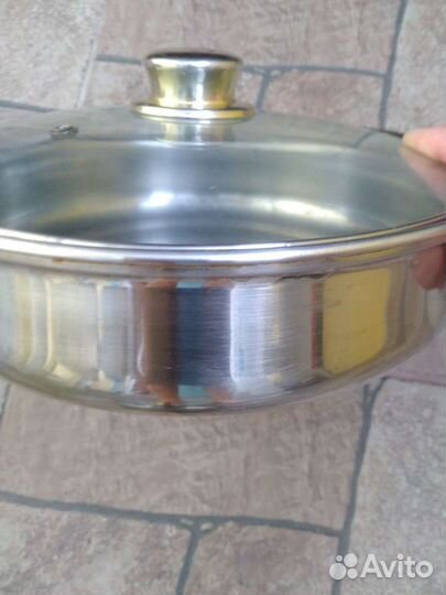 Германия. Сковорода с крышкой