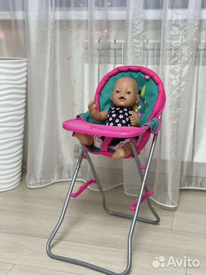 Стул для кормления кукольный