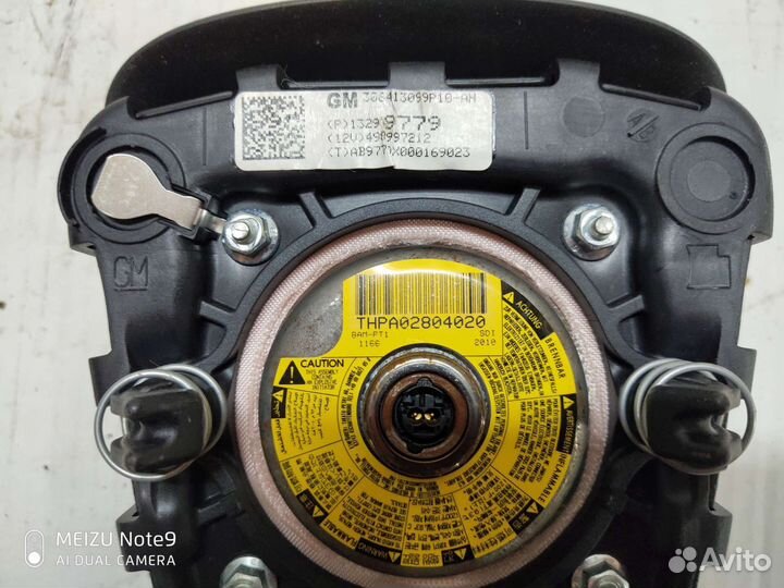 Opel astra j Подушка безопасности водителя