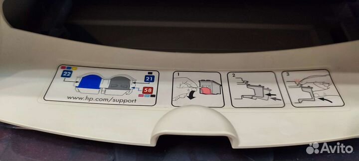 Принтер мфу струйное HP DeskJet F380, цветн., A4