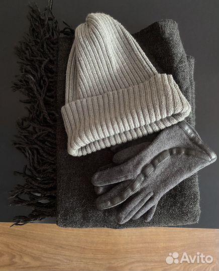 Шапка, шарф, варежки