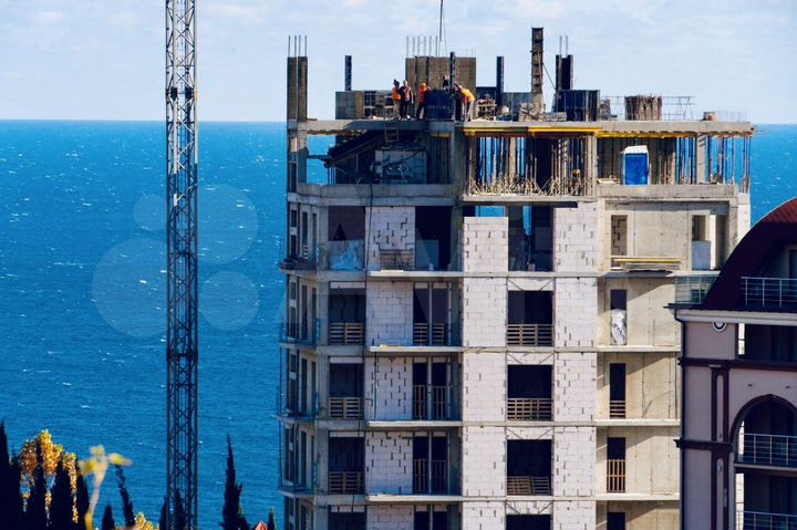 1-к. апартаменты, 46,5 м², 6/8 эт.