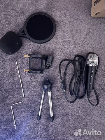 Микрофон мини для караоке или для компьютера