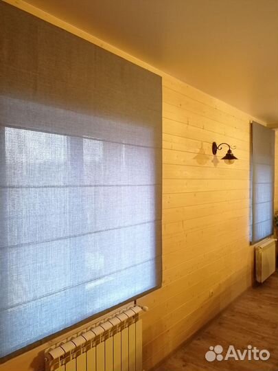 Римские шторы на(в) проём окна