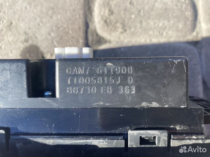 Блок управления климатом mazda 6 gh