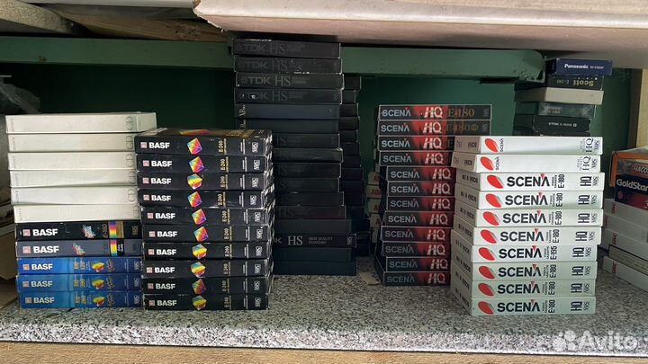 Видеокассеты vhs бу