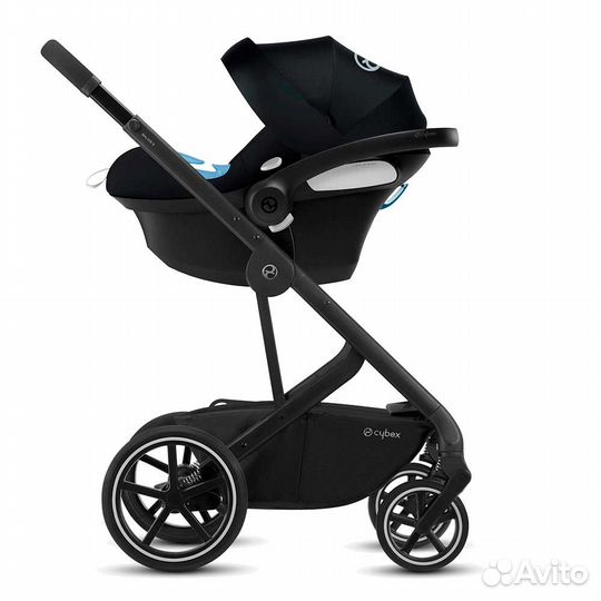Детская коляска 3-в-1 Cybex Balios S Lux BLK