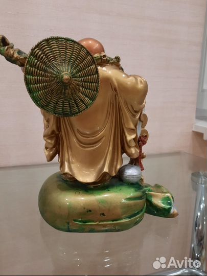 Хотей будда бронза