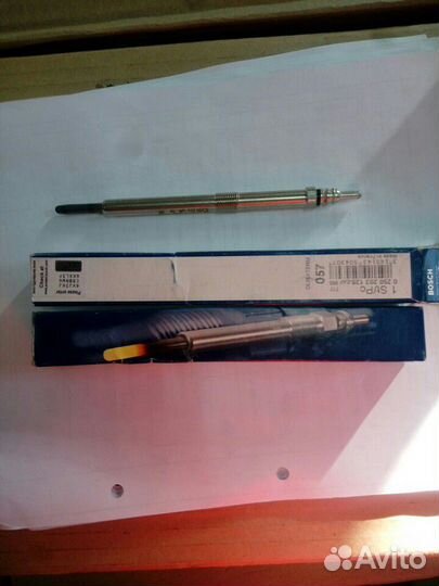 Свечи накала bosch