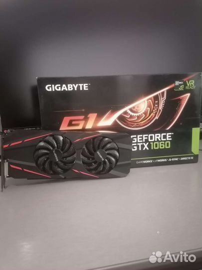 Видеокарта gtx 1060 6gb