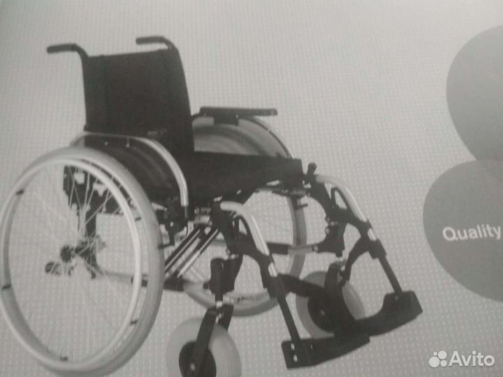 Инвалидная коляска с ручным приводом новая в упако