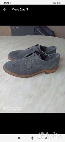 Полуботинки женские Ecco 40 новые