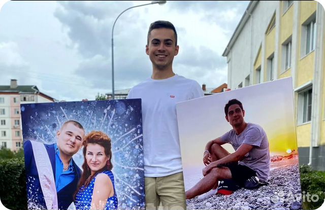 Портрет на холсте 40х60