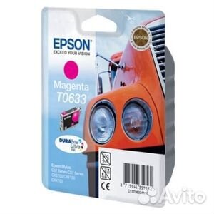 Картридж Epson T0633 Magenta пурпурный C13T06334A