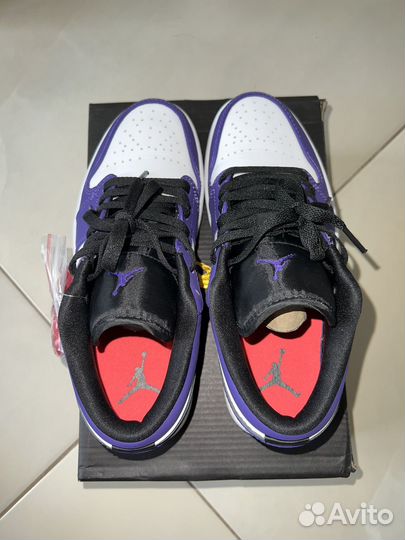 Nike Air Jordan 1 Low Court Purple White