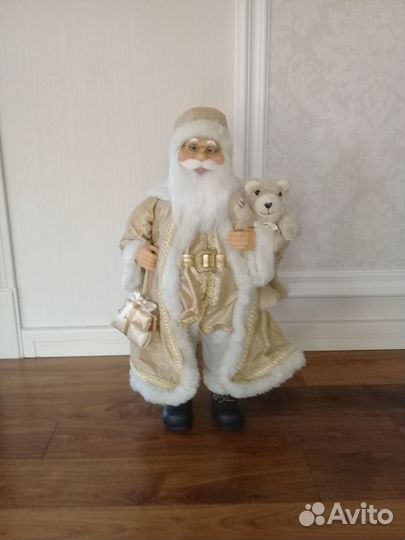 Новогодний аксессуар Дед Мороз 60см