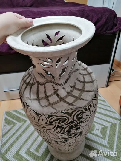 Ваза напольная высокая