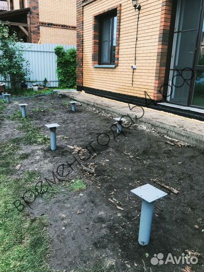 Винтовые сваи 57 76 89 108 — монтаж / доставка