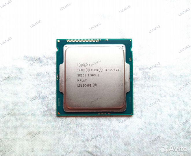 Intel Xeon E3-1270v3 сокет 1150 - Core i7-4770