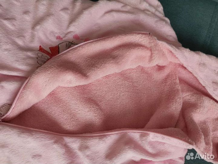 Флисовый комбинезон для девочки 56-62