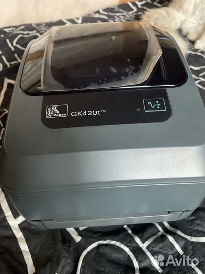 Принтер этикеток термотрансферный Zebra GK-420t