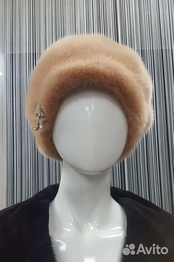 Берет норковый новый шн-65