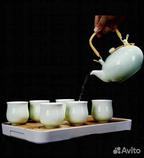 Набор для чаепития, чайный сервиз на 6 персон