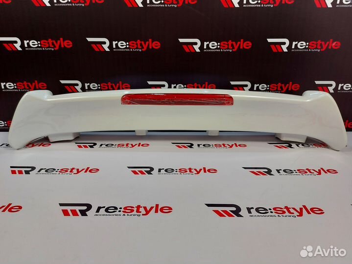 Спойлер Наверх Toyota Land Cruiser Prado 95 Белый