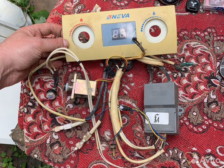 Проводка от газовой колонки Нева