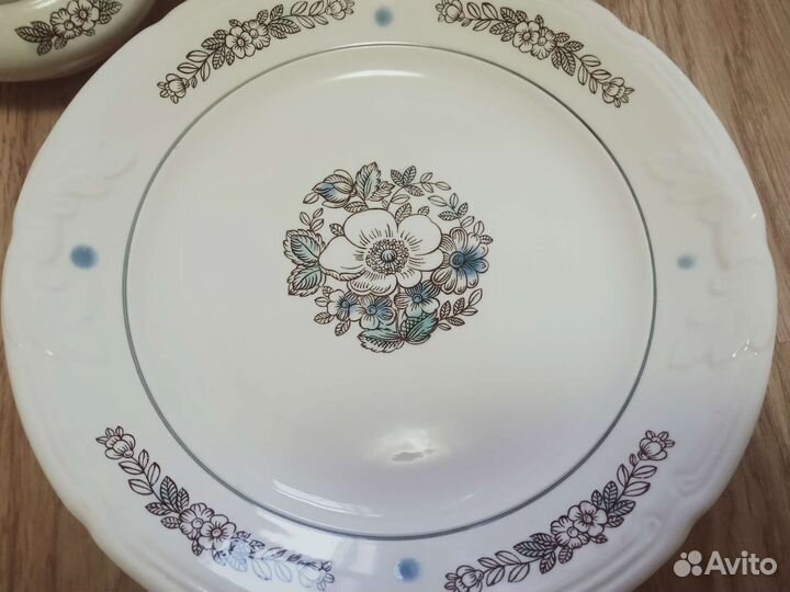 Остатки столового сервиза Конаково зик 60-е гг