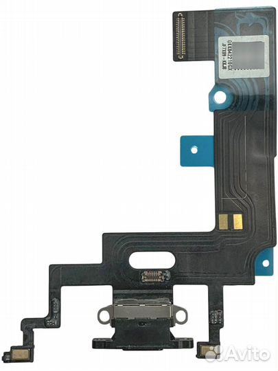 Нижний шлейф iPhone Xr Orig с разъемом зарядки и микрофонами