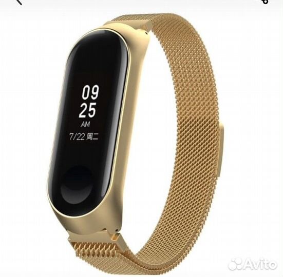 Металлический ремешок для Xiaomi Mi Band 3/4