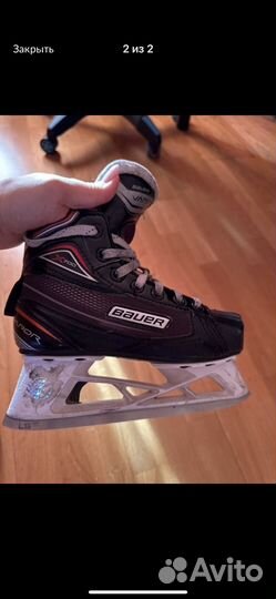 Вратарские коньки bauer