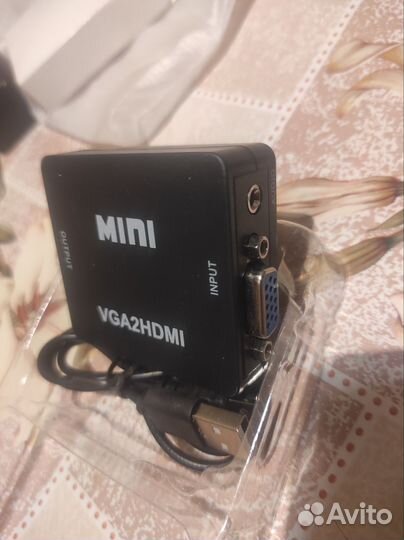Видеоконвертер VGA to Hdmi to AV