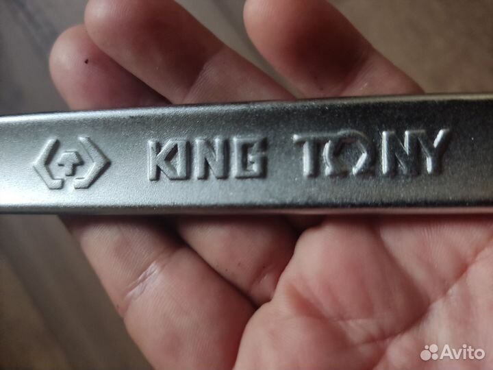 Набор комбинированных удлиненных ключей,king tony